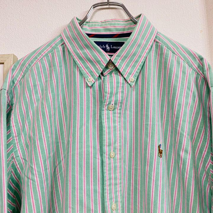 在庫在庫あ 特価 ストライプ ポニー シャツ g6zcP-m66233504001 Ralph Lauren ラルフローレン 大特価好評