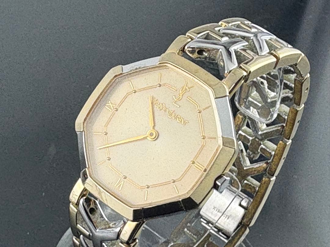 電池交換済み レディースクォーツ YSL 動作品