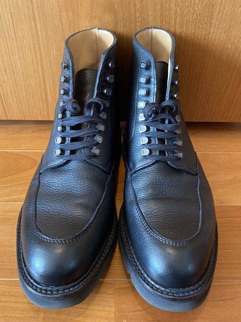 John Lobb HELSTON レースアップ ショートブーツ 6E ブラック