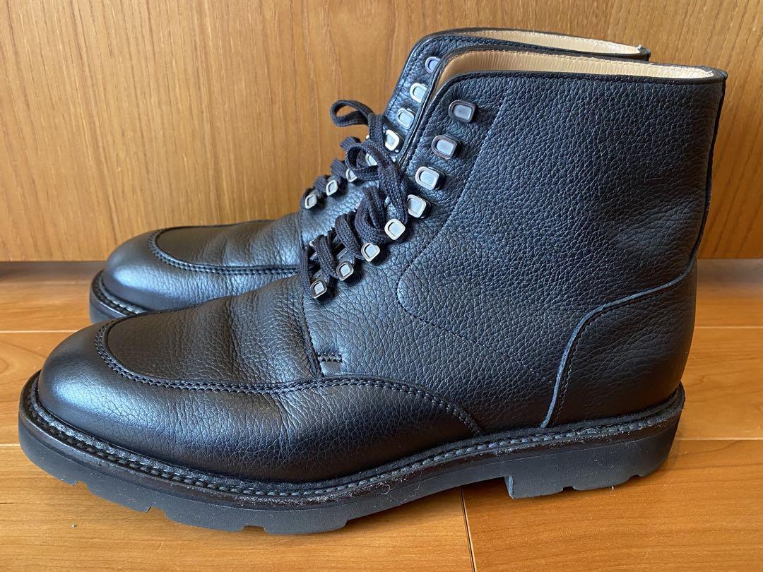 John Lobb HELSTON レースアップ ショートブーツ 6E ブラック