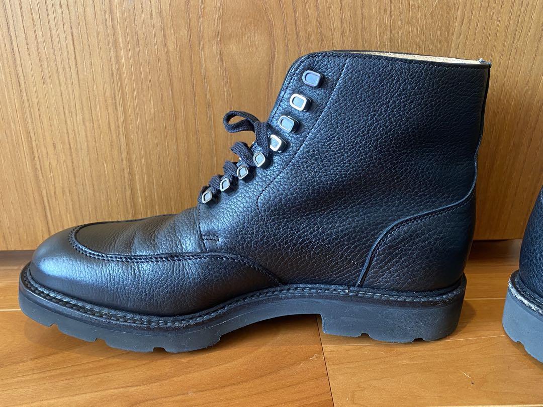 John Lobb HELSTON レースアップ ショートブーツ 6E ブラック