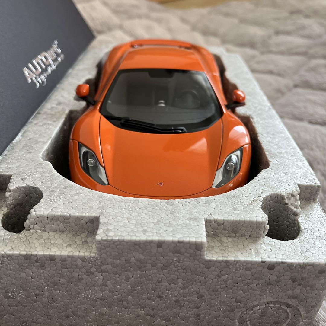 AUTOart 1/18 マクラーレン MP4-12C (オレンジ) ミニカー AUTOart 1/18 マクラーレン MP4-12C (オレンジ) ミニカー