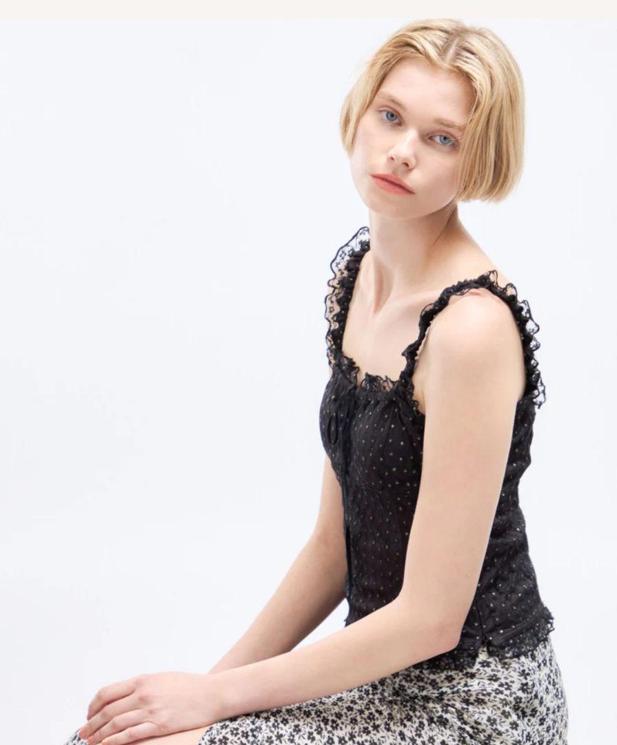 DEICY mecouture ラメフルールレーストップス 新品未使用
