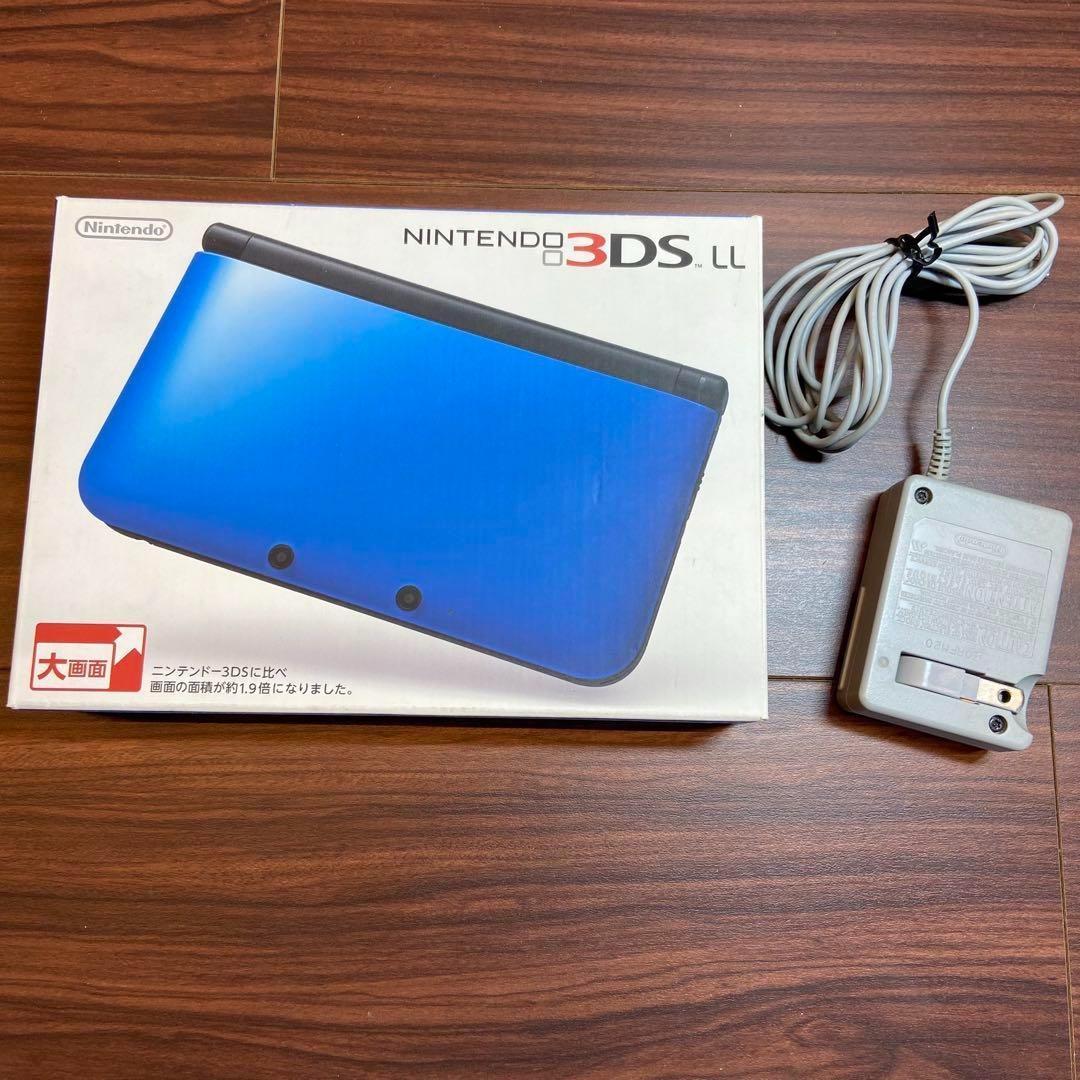 ニンテンドー3DS LL ブルー×ブラック 2624ニンテンドー3DS/2DS