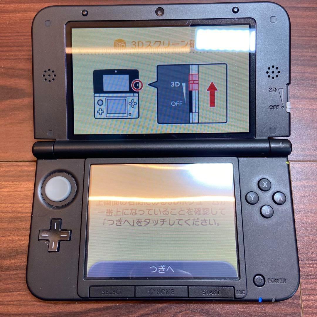 ニンテンドー3DS LL ブルー×ブラック 2624
