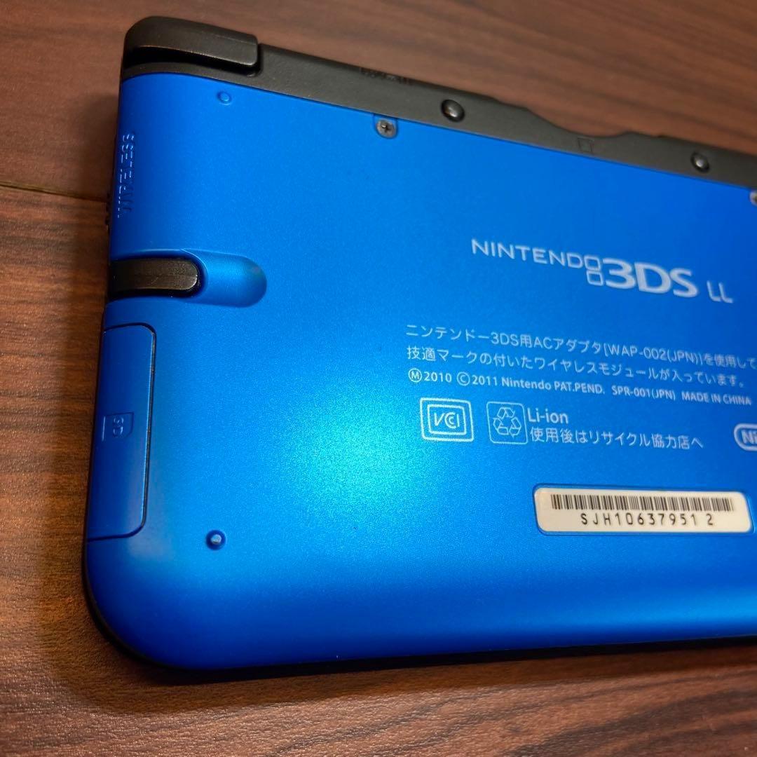 ニンテンドー3DS LL ブルー×ブラック 2624