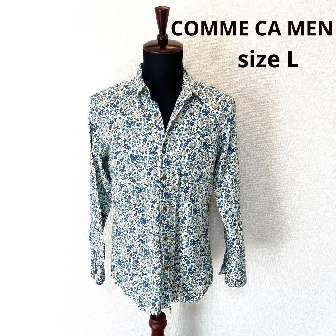 新品未使用　COMME CA MEN  リバティ　シャツ