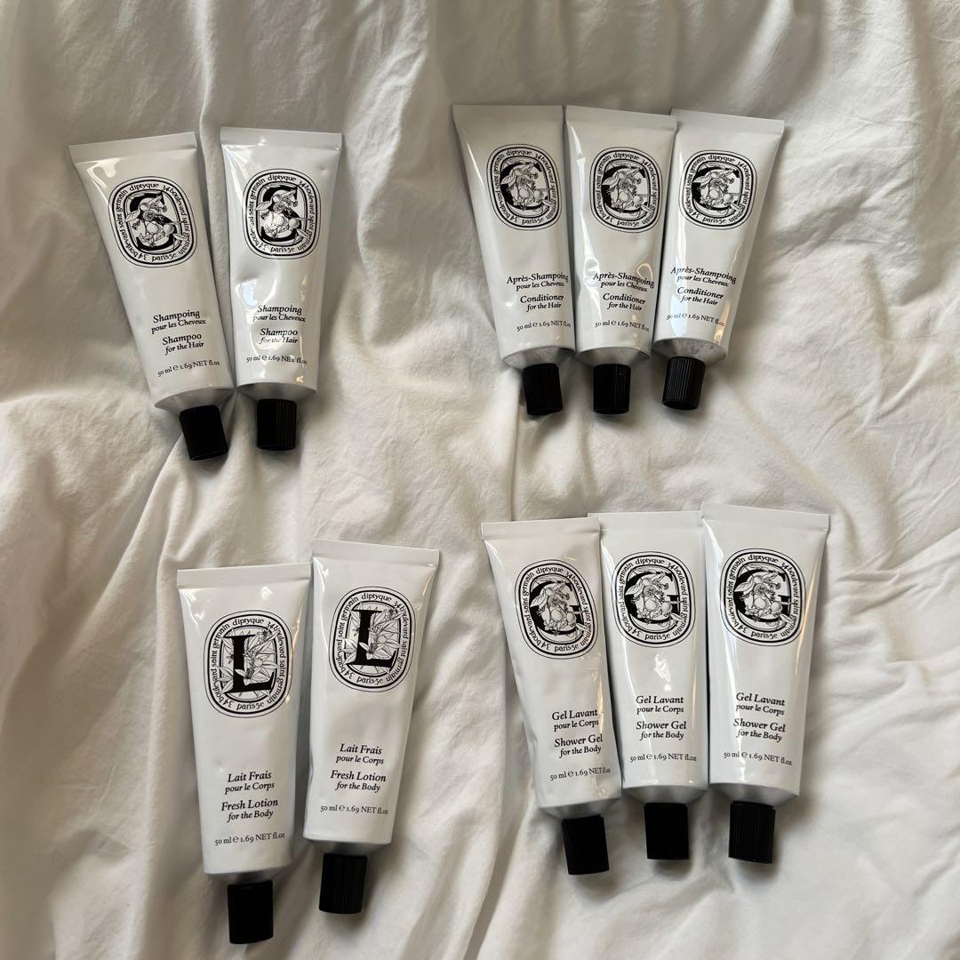 新品未使用　diptyque 非売品　シャンプー　コンディショナー ディプティック コンディショナー&シャンプー&ボディーソープ