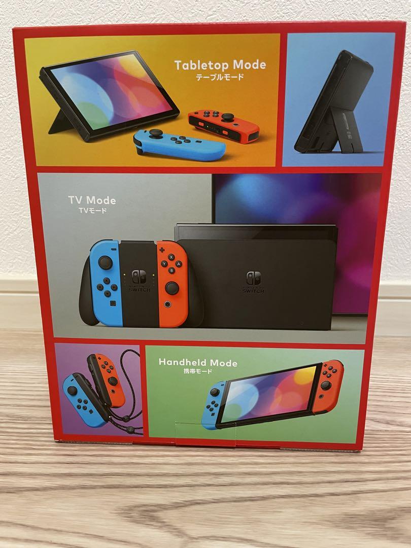 Switch本体有機EL JCネオン　新品未使用品！