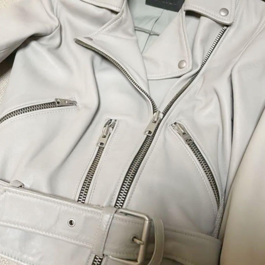 ルブルーバ◸ 即日発送 ALL SAINTS レザージャケット ライダースジャケット グレー rKDYC-m66246538780 ◇いただけま ルブルーバ◸ 即日発送 ALL SAINTS レザージャケット ライダースジャケット グレー rKDYC-m66246538780 ◇いただけま