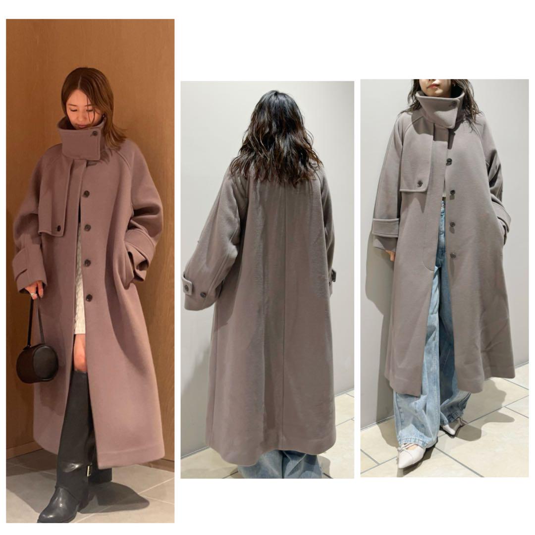♡新品♡ウールリバーバルマカンコート♡
