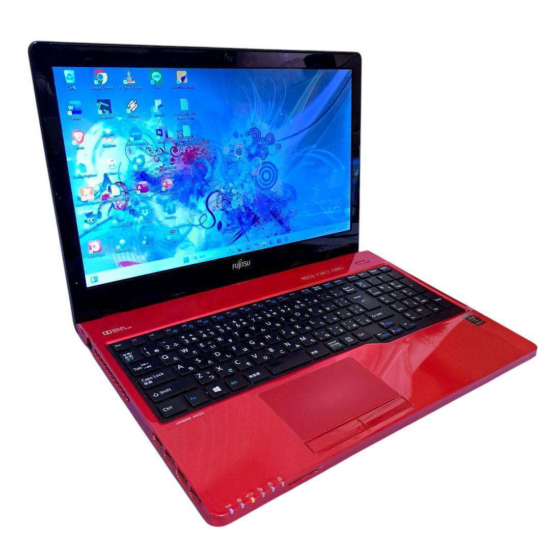 富士通 ノートパソコン 本体 Windows11 オフィス付き i7 16GB