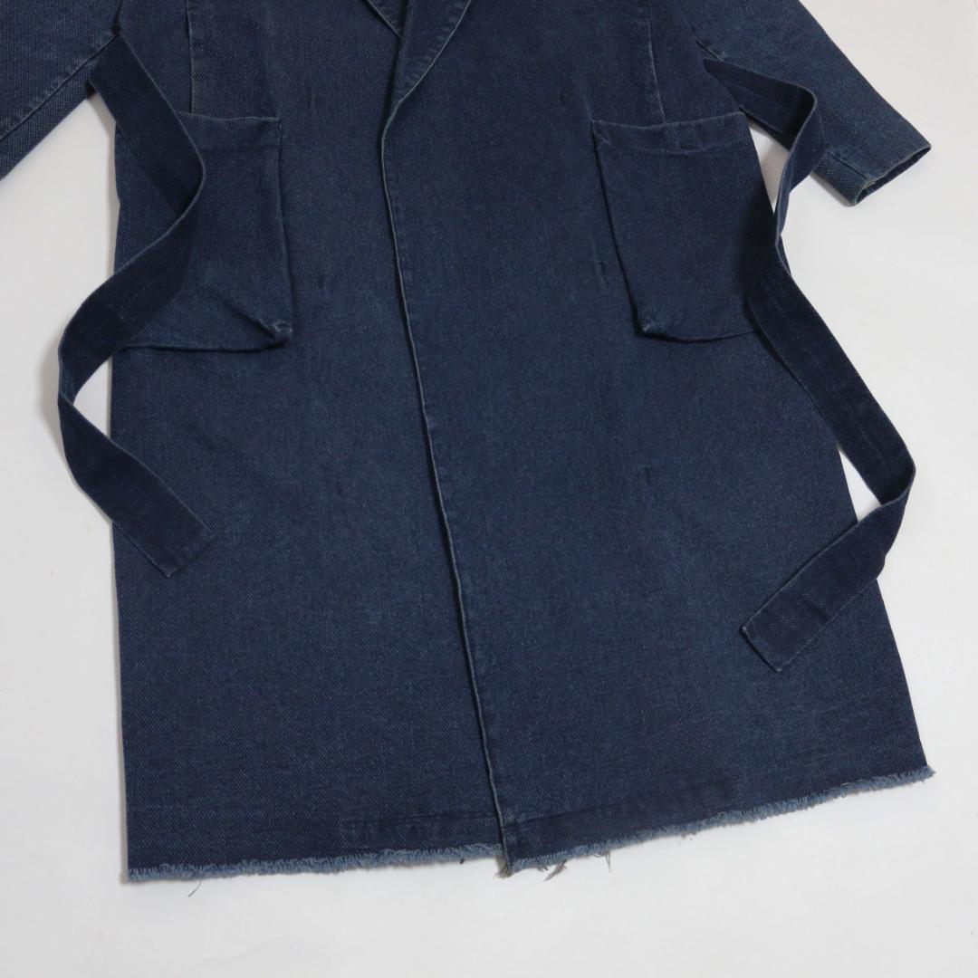 得価100%新品 ATELIER BÉTON アトリエベトン 刺し子コンシールコート インディゴ ODdkN-m66254490472 大特価在庫