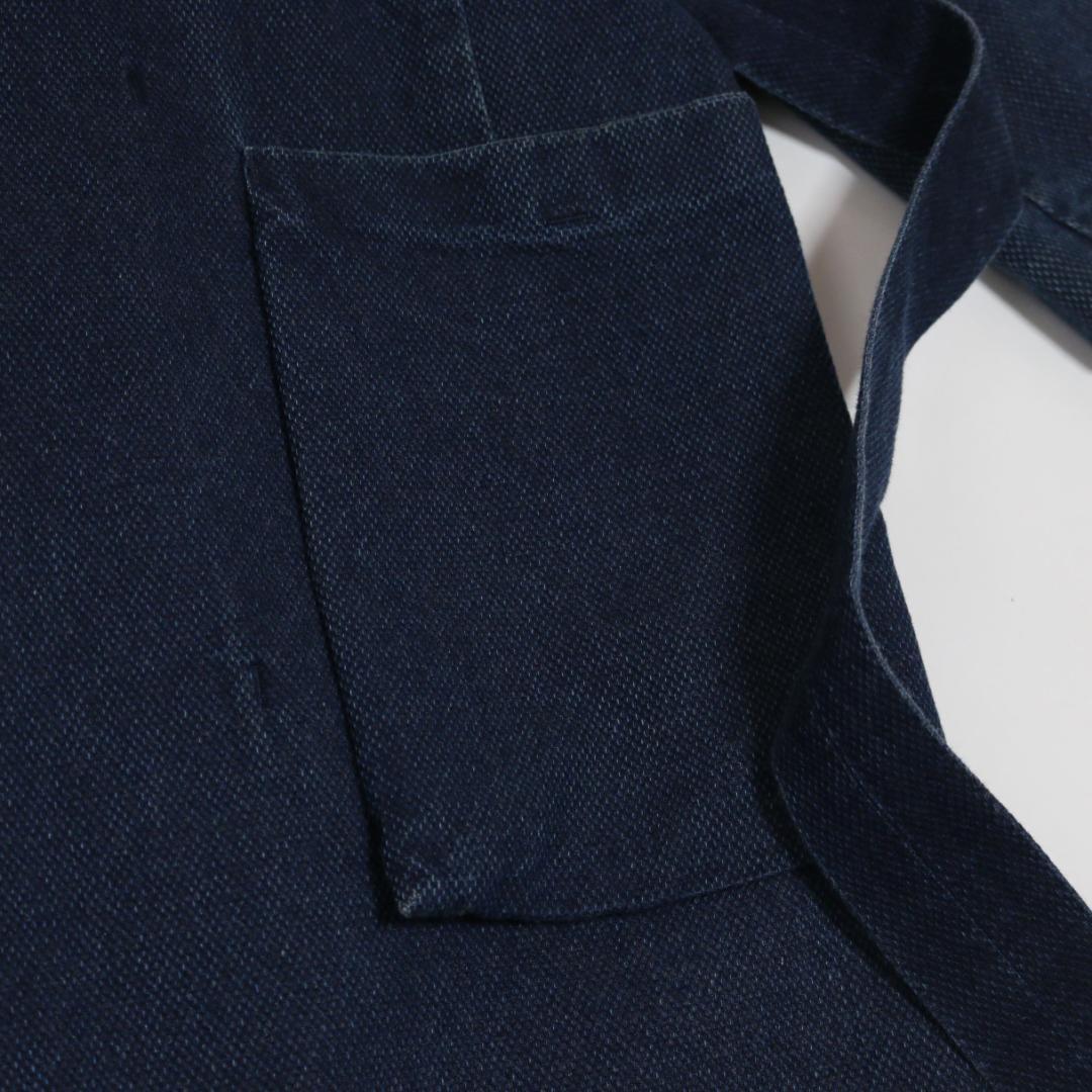 得価100%新品 ATELIER BÉTON アトリエベトン 刺し子コンシールコート インディゴ ODdkN-m66254490472 大特価在庫