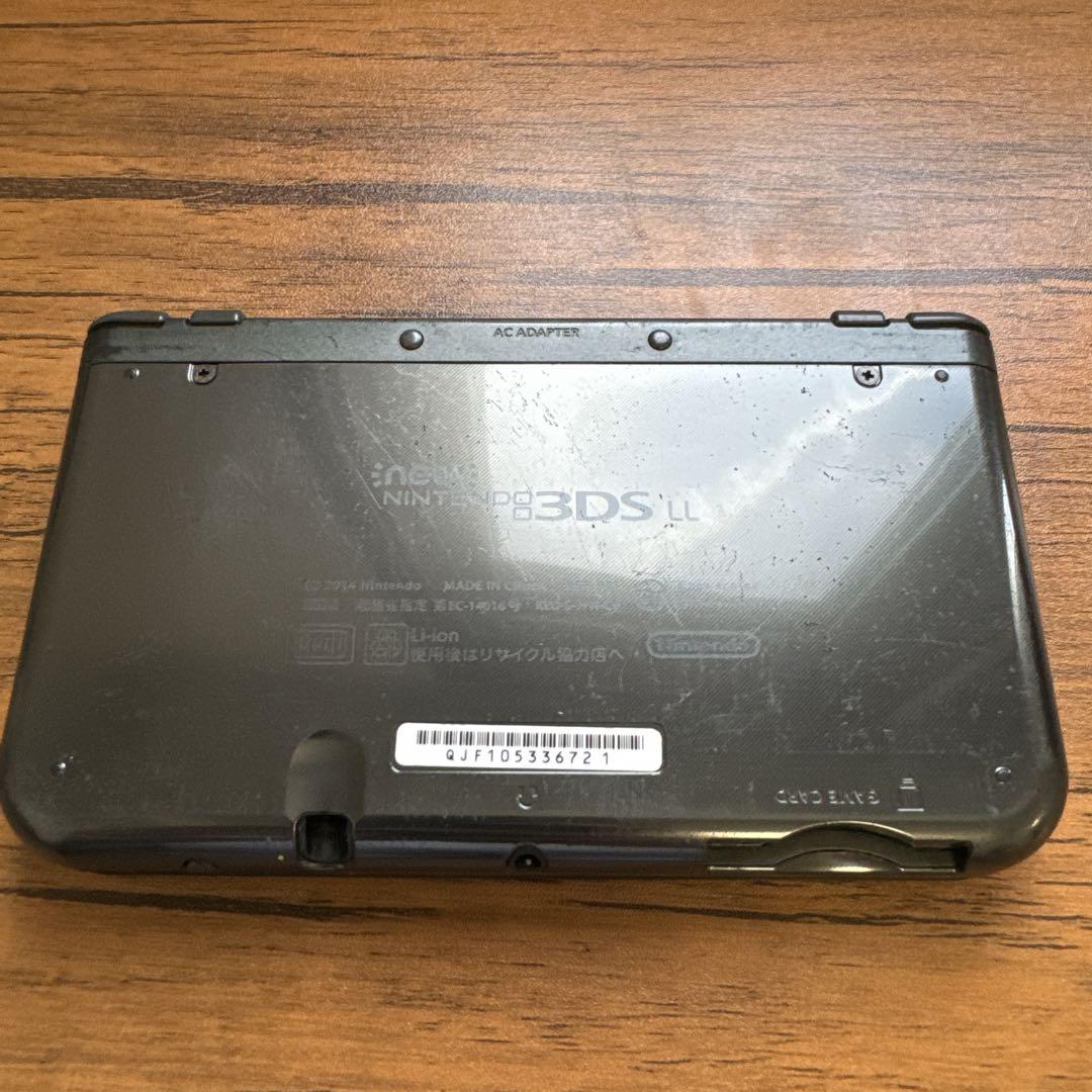348 Nintendo 任天堂 ニンテンドー New 3DS LL ブラック 画像12
