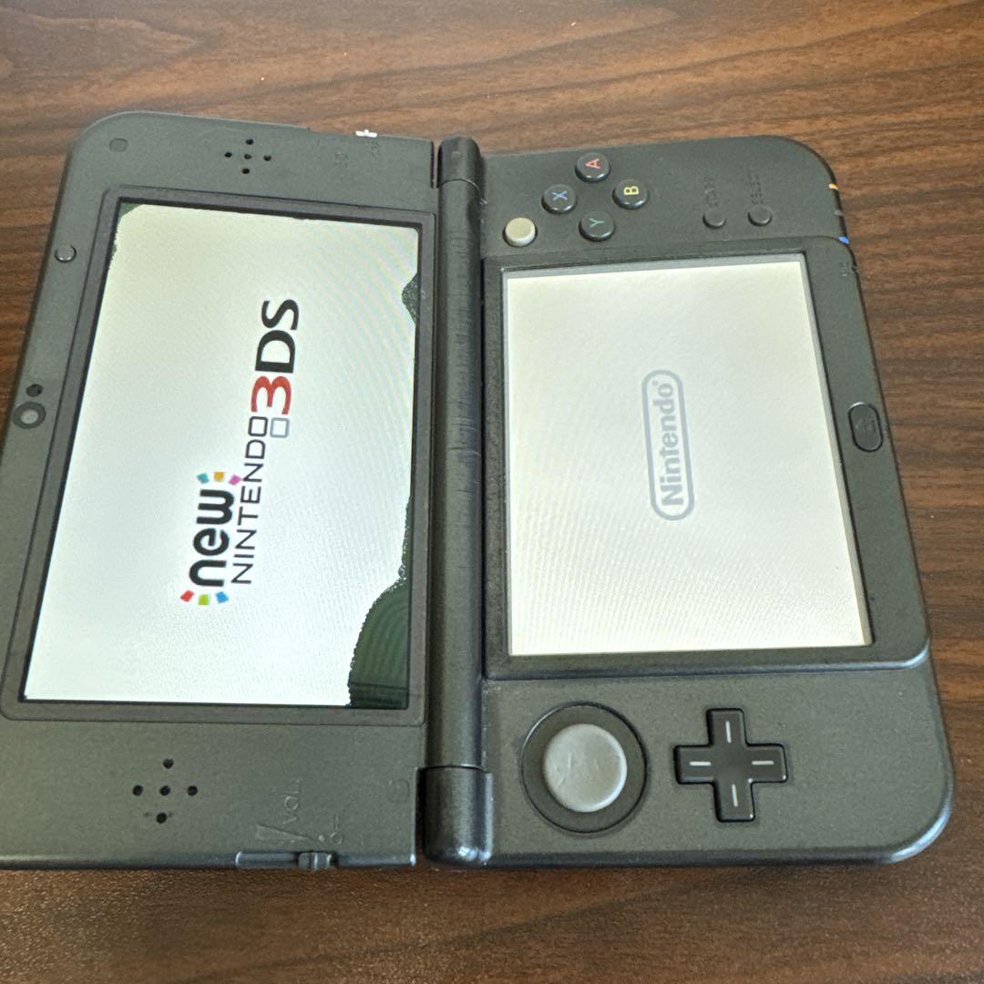 348 Nintendo 任天堂 ニンテンドー New 3DS LL ブラック 画像9