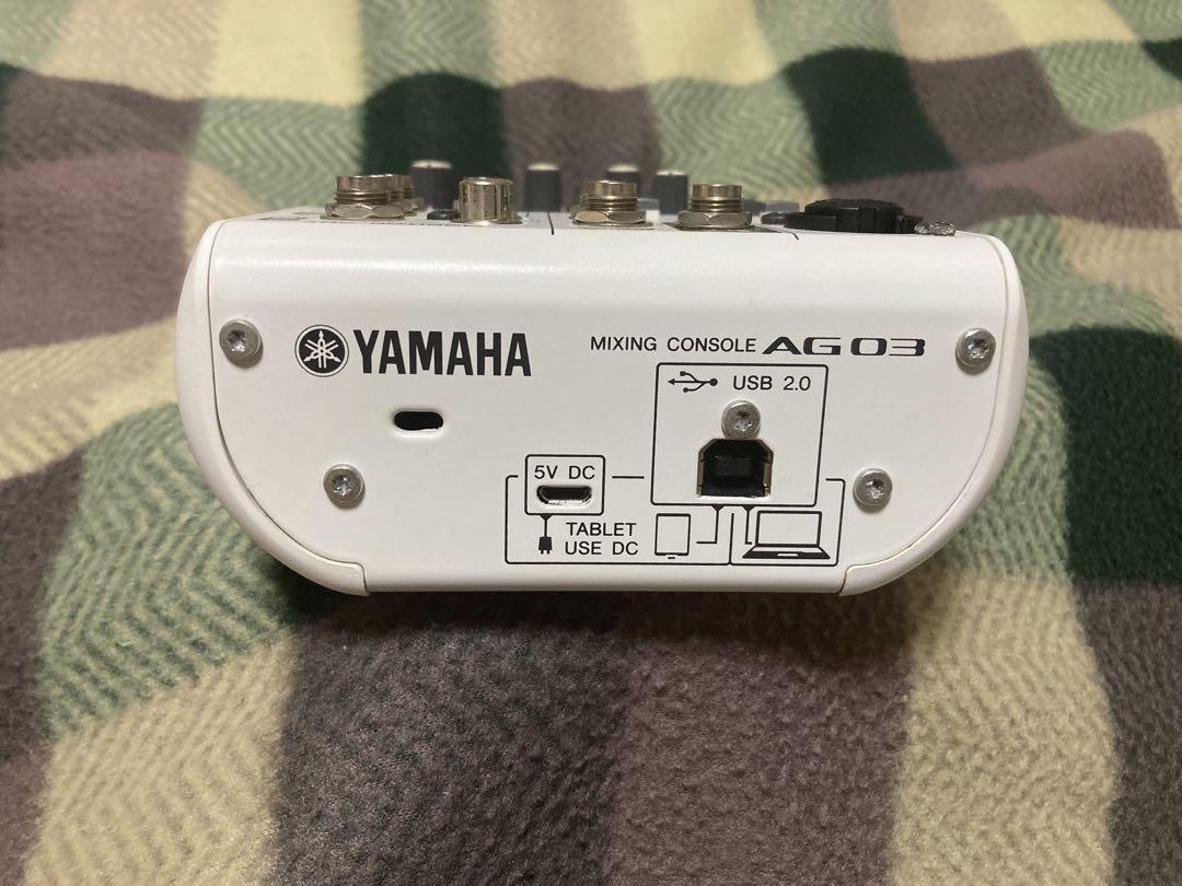 値下げ、価格固定★ミキサー★YAMAHA★AG03★初期★中古