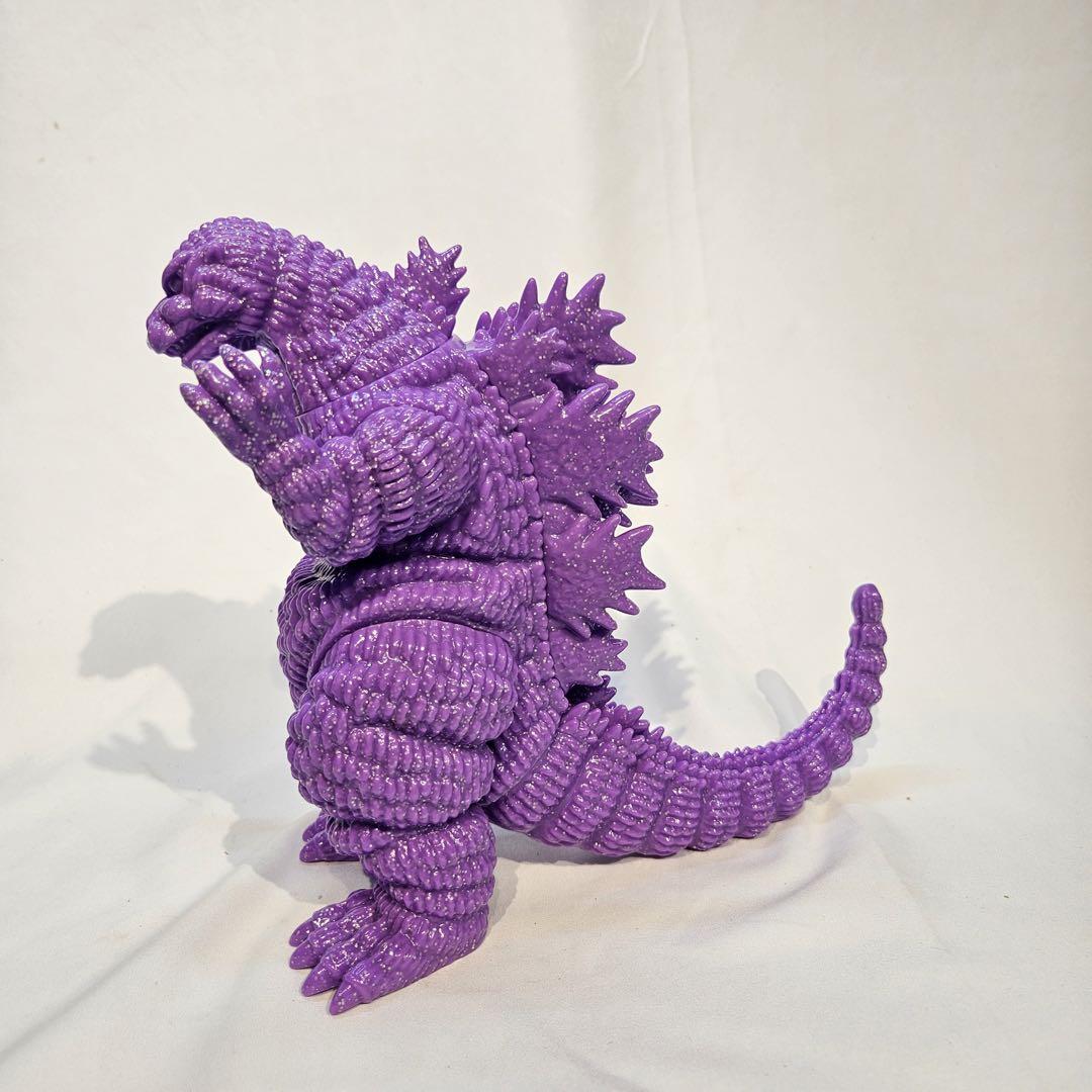 ソフビ Sofubi ゴジラ Marmit 22CM 紫 画像2