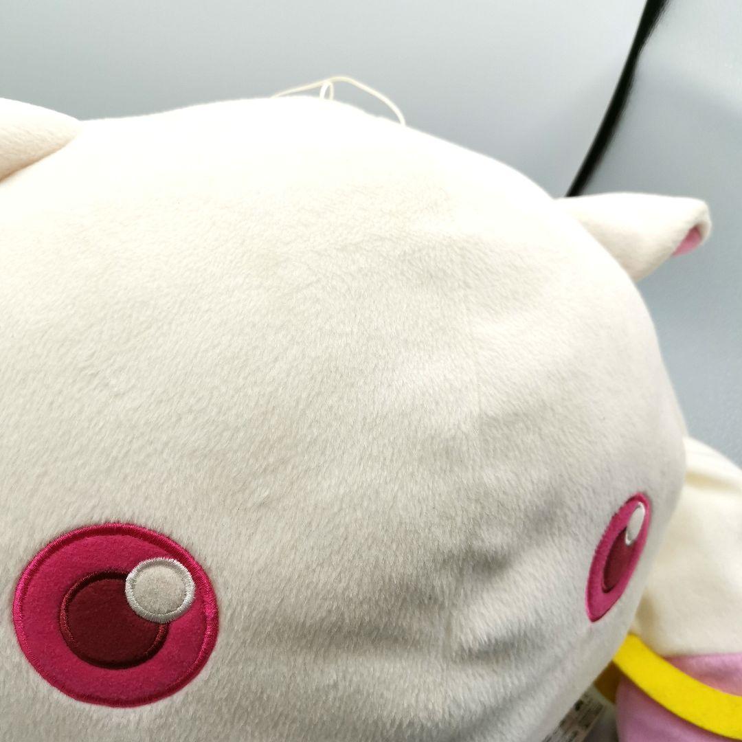 キュゥべえ でっかいふんわり顔型ぬいぐるみ クッション 未使用 魔法少女まどか☆マギカ キュゥべえ フェイスクッション