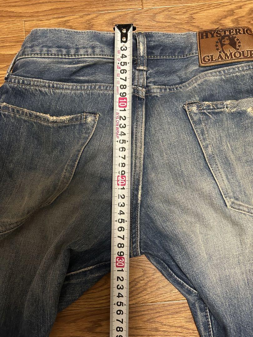 HYSTERIC GLAMOUR 加工デニム　セルビッチ28インチ