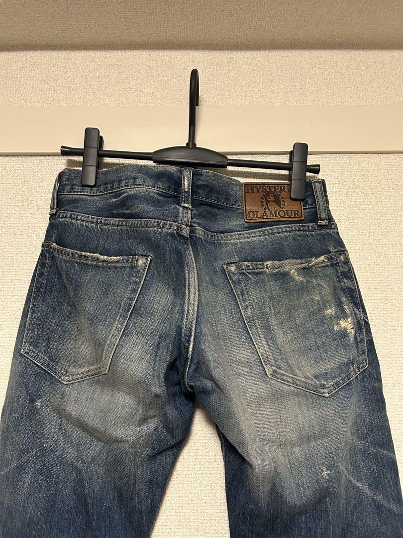 HYSTERIC GLAMOUR 加工デニム　セルビッチ28インチ
