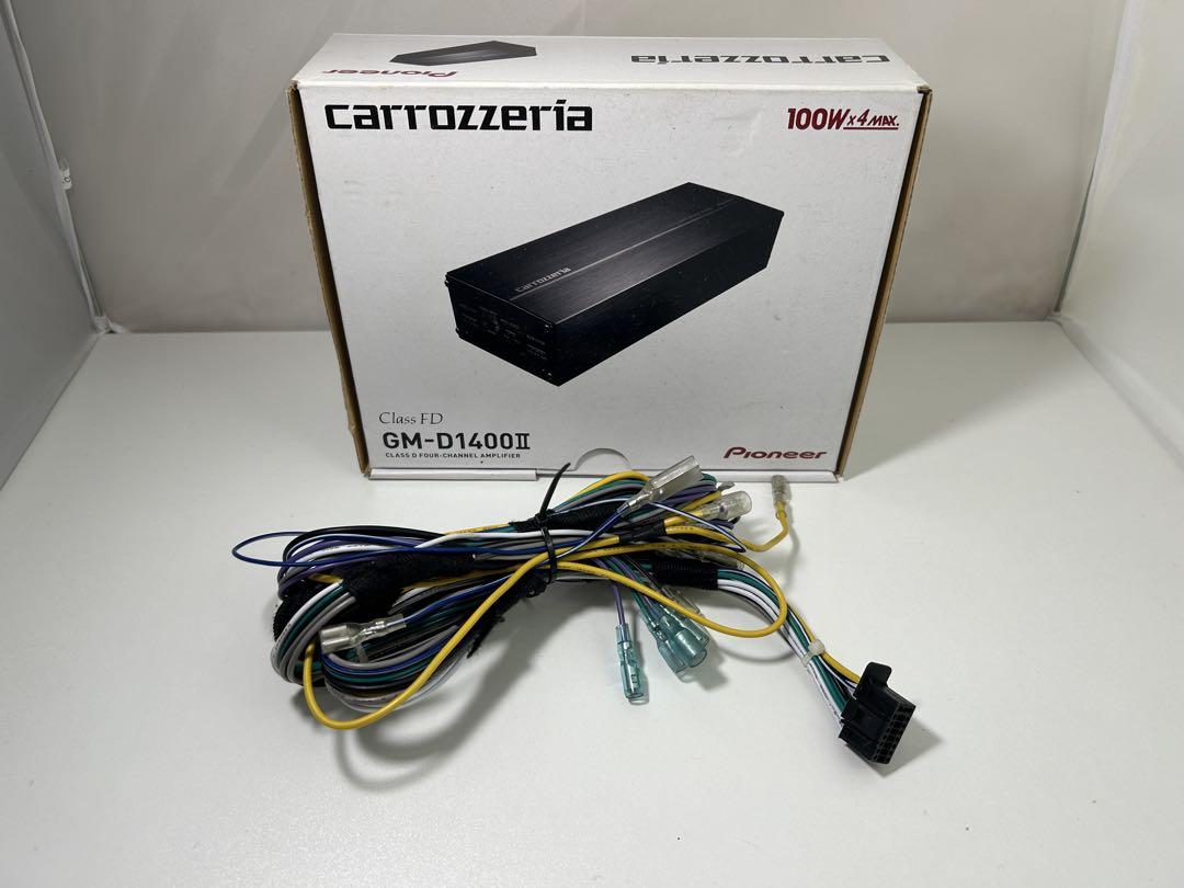 carrozzeriaパワーアンプ GM-D1400-Ⅱ（4chパワーアンプ GM