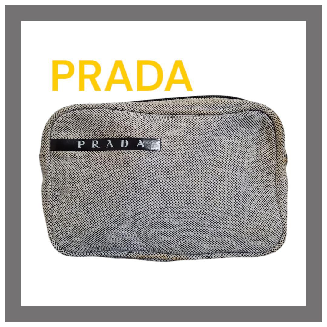 PRADA PRADASPORT　プラダスポーツ　ポーチ グレー
