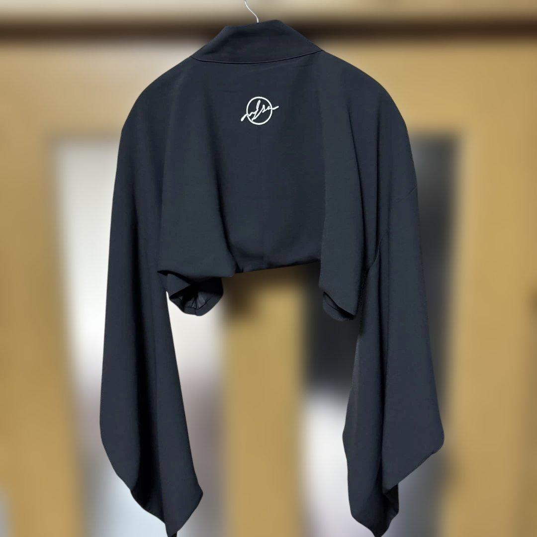 misanaru 羽織　黒　フリーサイズ