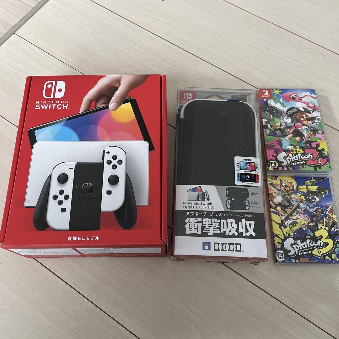 Switch本体有機EL JCホワイト 美品 fkip.unmul.ac.id