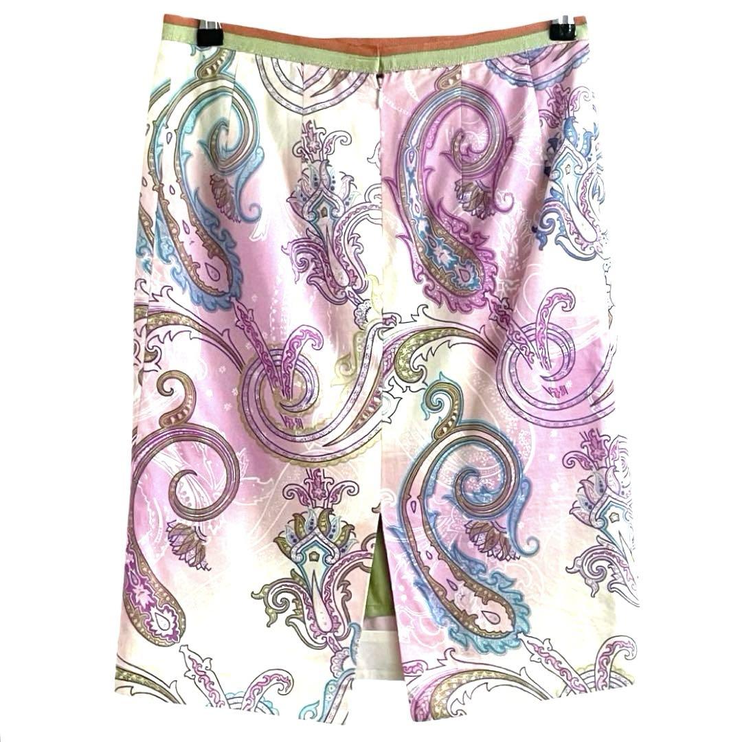 ETRO エトロ ペイズリー柄 スカート 42 - メルカリ