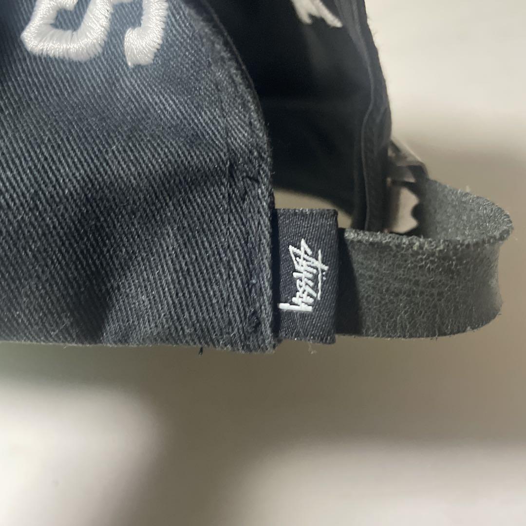 【希少】old stussy 90sキャップ 黒 S刺繍