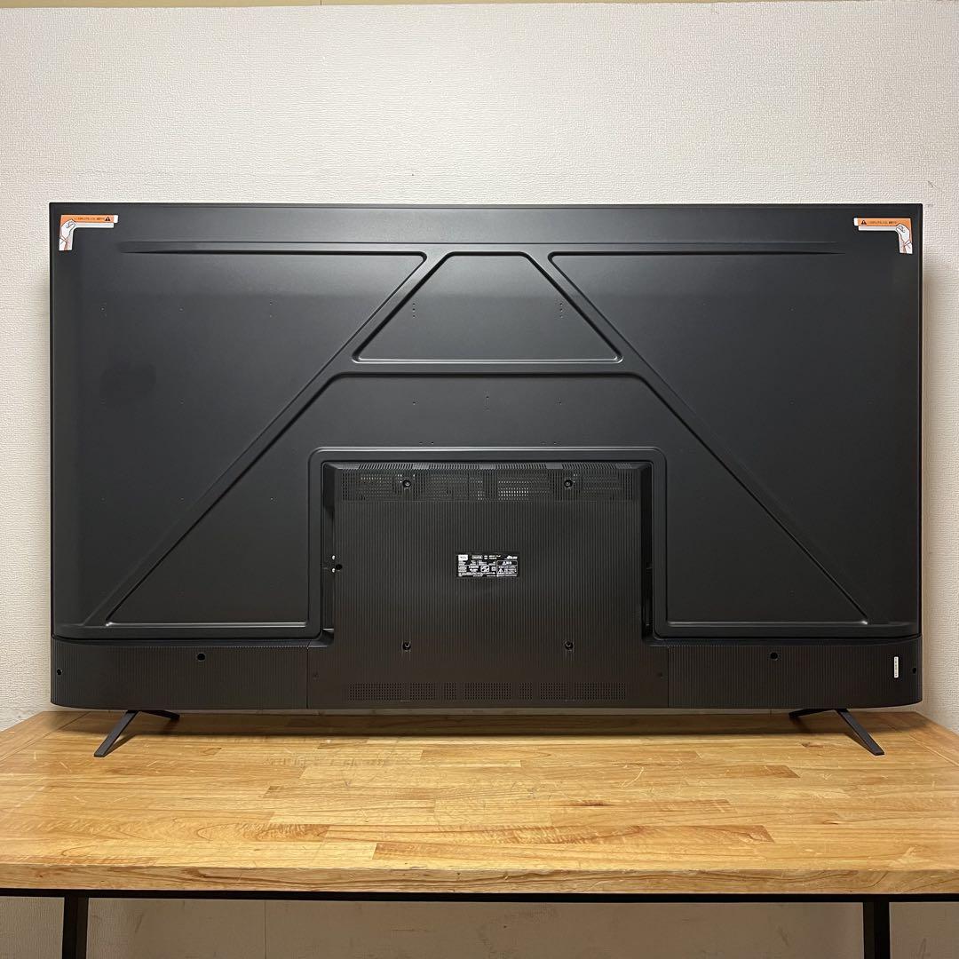 TCL 75V型 4K液晶テレビ 75C645 量子ドット ネット動画アプリ搭載