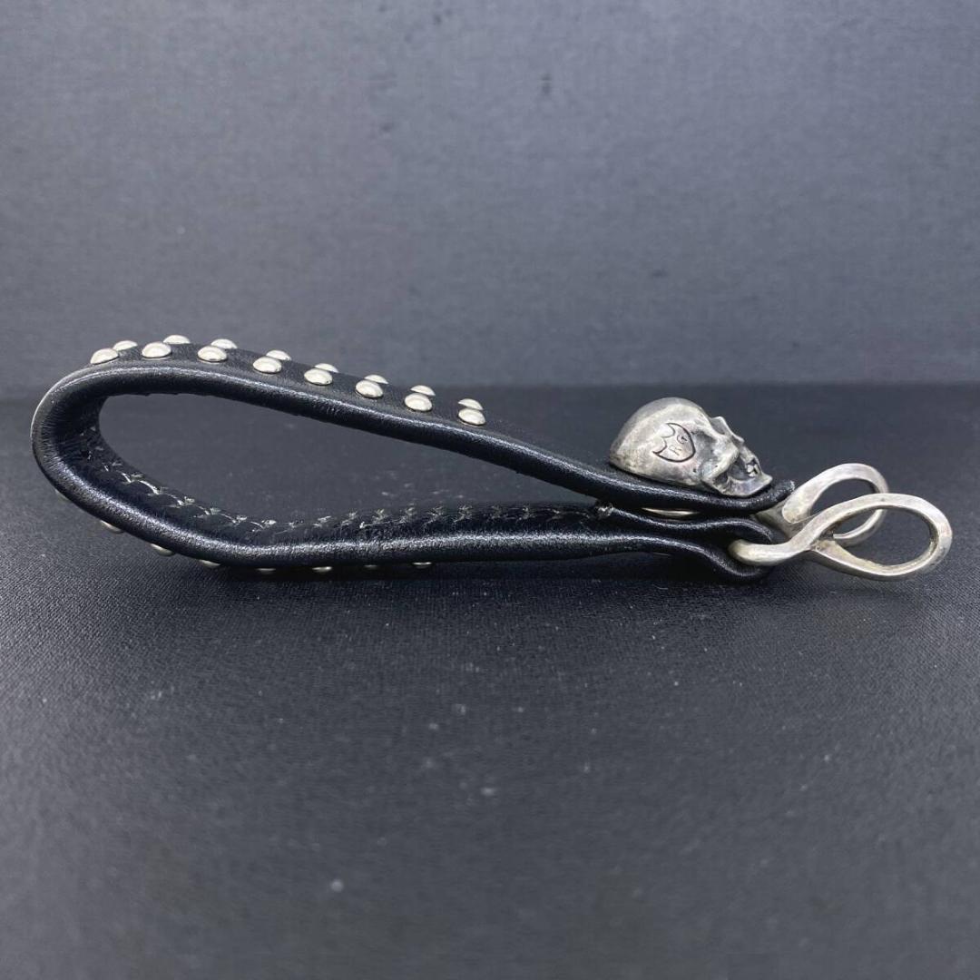 RUDE GALLERY CHAOS DESIGN シルバースカル キーホルダー
