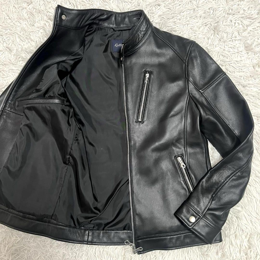 美品✨RATTLE TRAP ラトルトラップ ライダース ジャケット ラムレザー