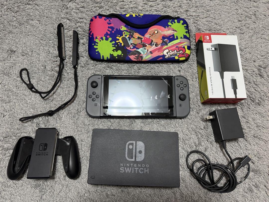 【中古】Nintendo Switch 本体 ＋　付属品