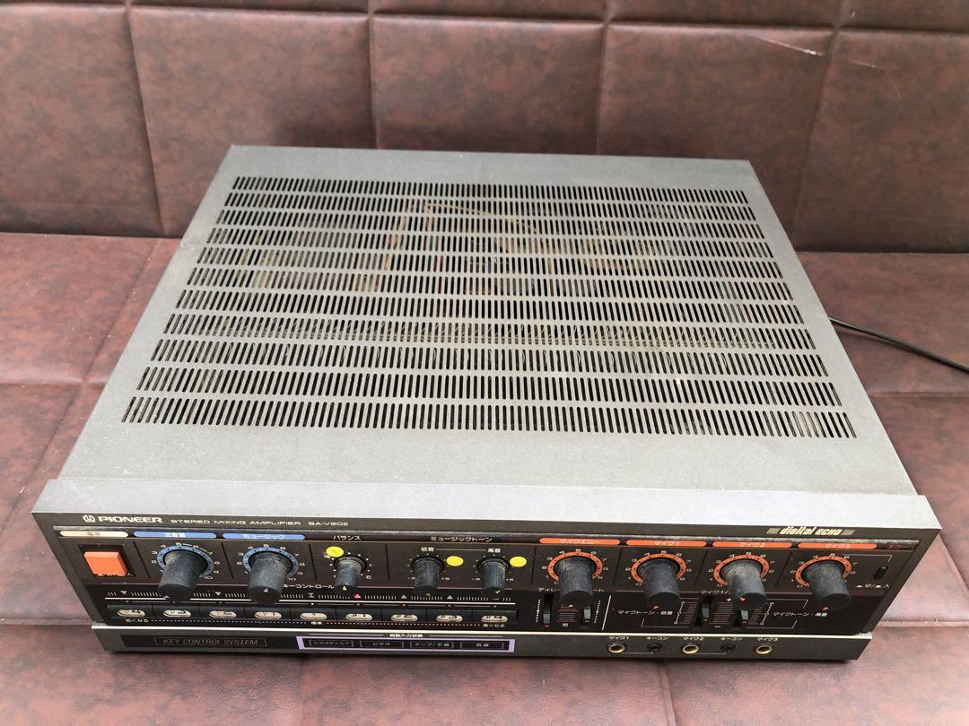 パイオニア SA-V20Ⅱ カラオケアンプ 　動作品希少(J076) パイオニア SA-V20Ⅱ カラオケアンプ 動作品希少(J076) - メルカリ
