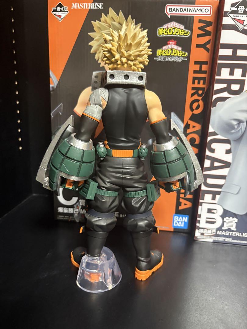 僕のヒーローアカデミア　一番くじ　爆豪勝己　マスタライズ　フィギュアセット