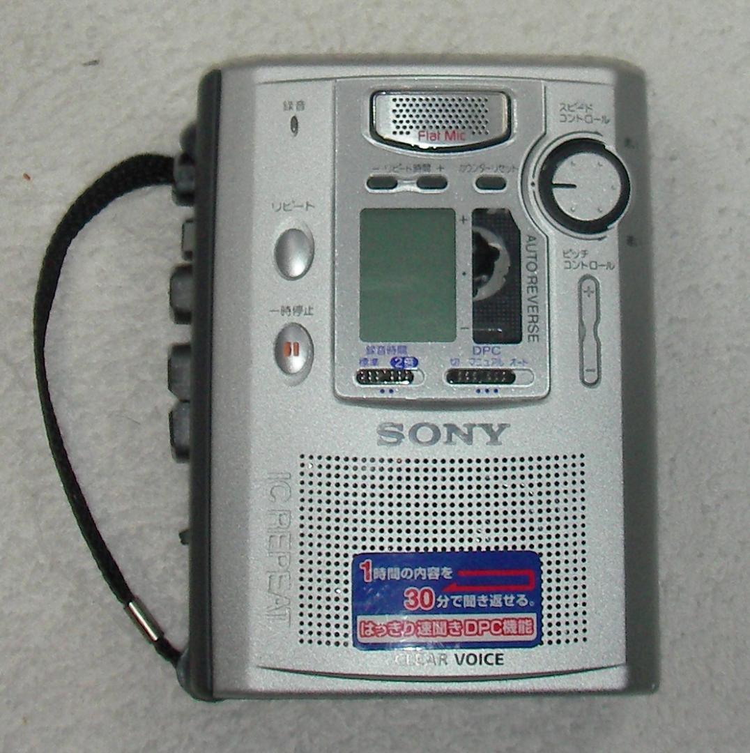 美品：Sony TCM-900 ソニー・最上位カセットテープレコーダー、付属品