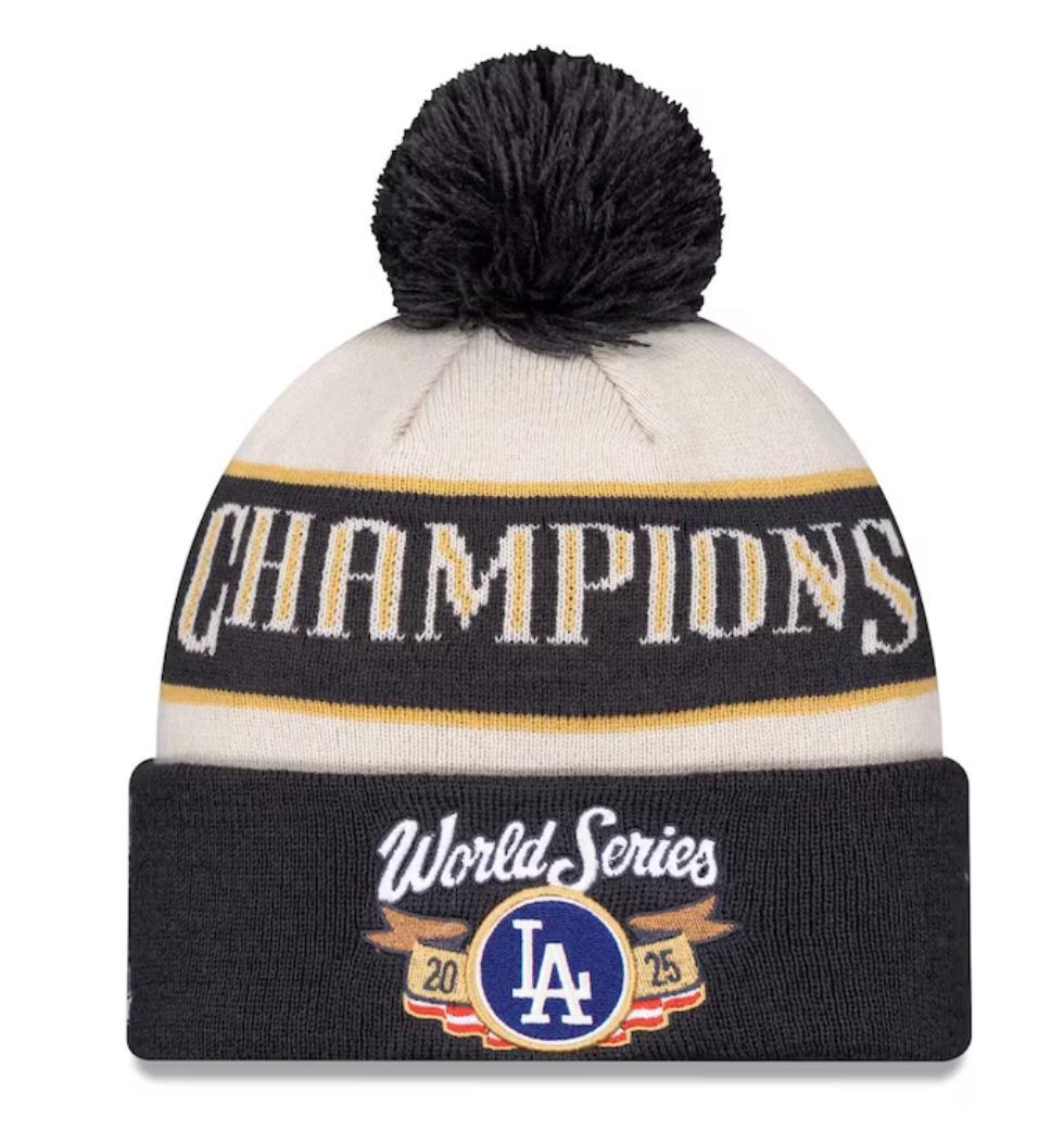 ドジャース ワールドチャンピオン記念 ニット帽 パレード着用モデルNEW ERA