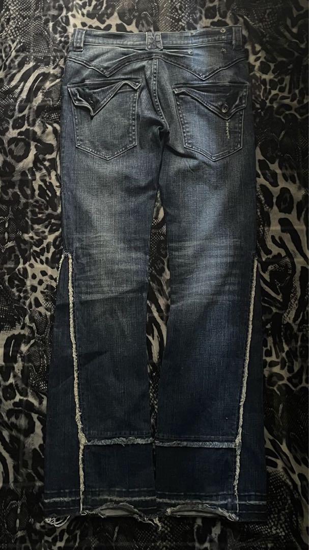 00s ifsixwasnine leather lace up pants 画像3