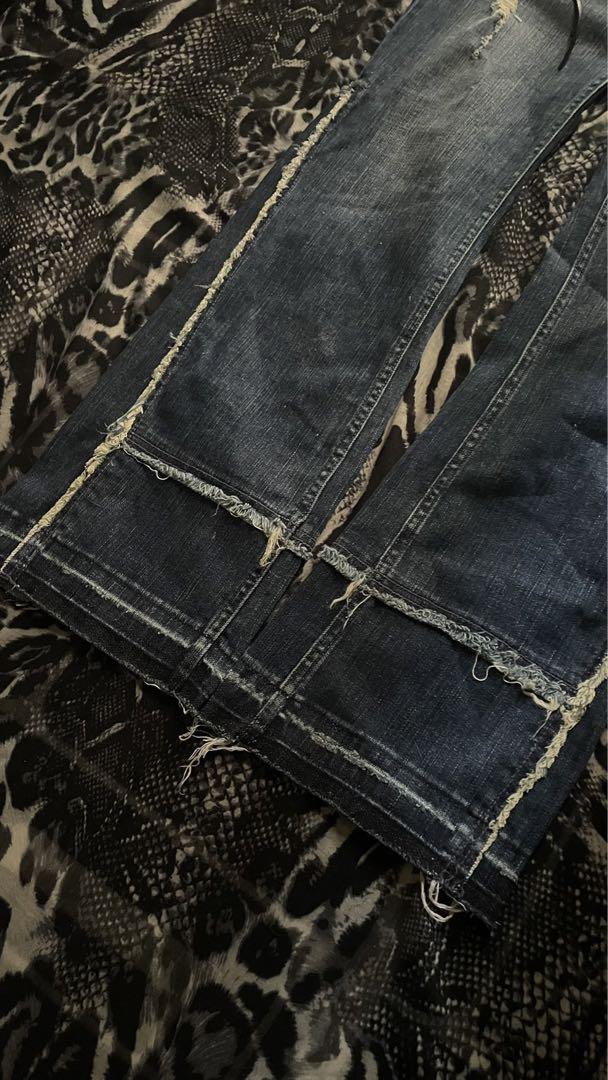 00s ifsixwasnine leather lace up pants 画像7
