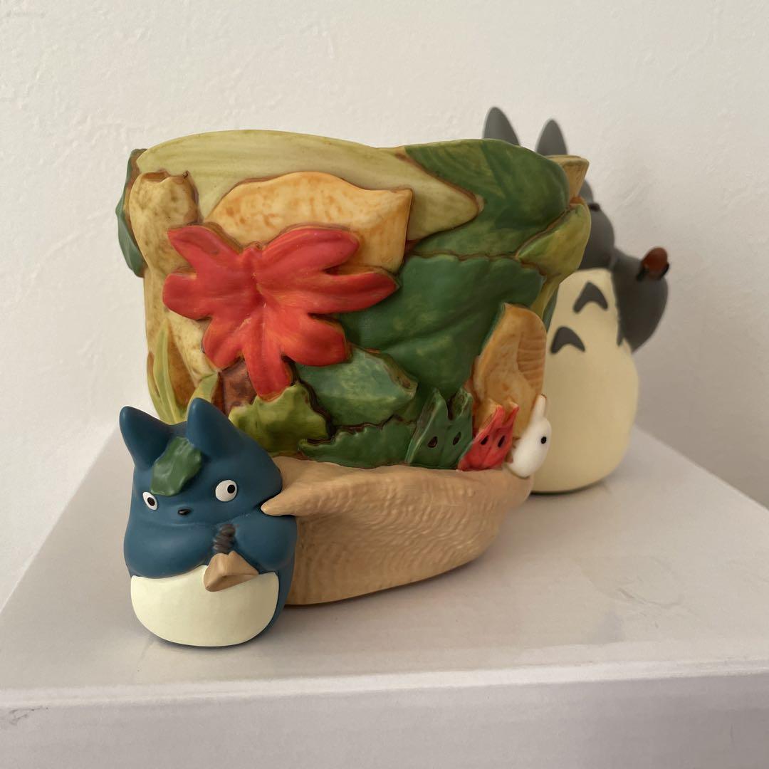 新品・未使用】ジブリ となりのトトロ 葉っぱあつめ プランター