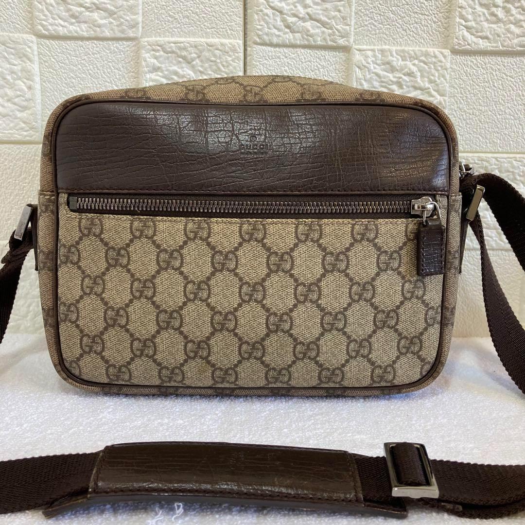 美品 GUCCI ショルダーバッグ GG クロスボディー