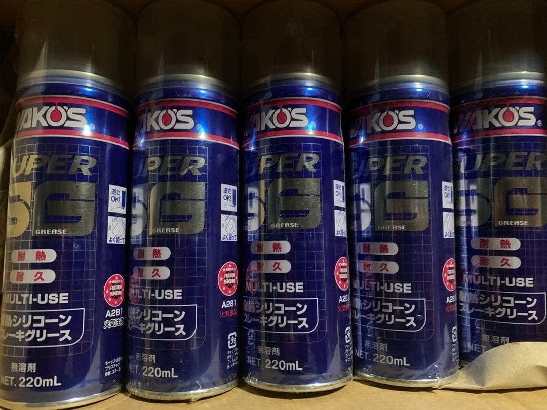 WAKO'S SUPER SG MULTI-USE 220ml 6本セット WAKO'S SUPER SG MULTI-USE 220ml 6本セット