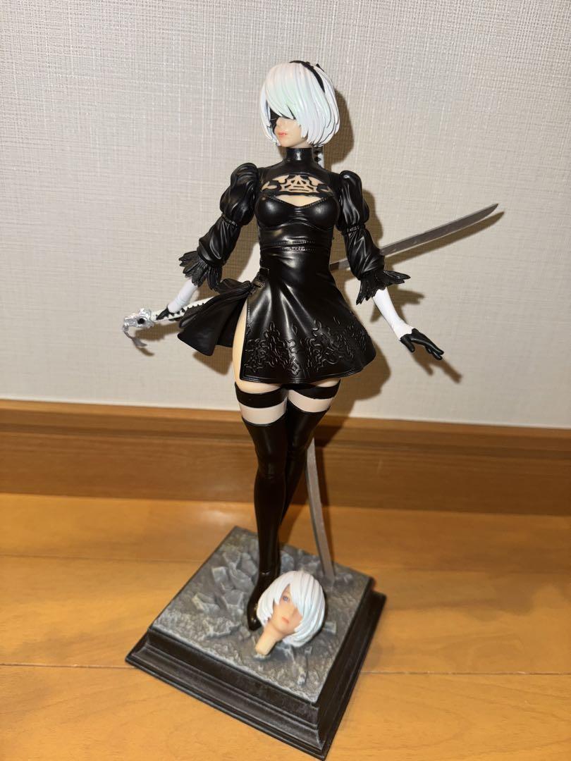 ニーアオートマタ 2B フィギュア 黒白 セット ニーアオートマタ 2B フィギュア 黒と白 2個セット