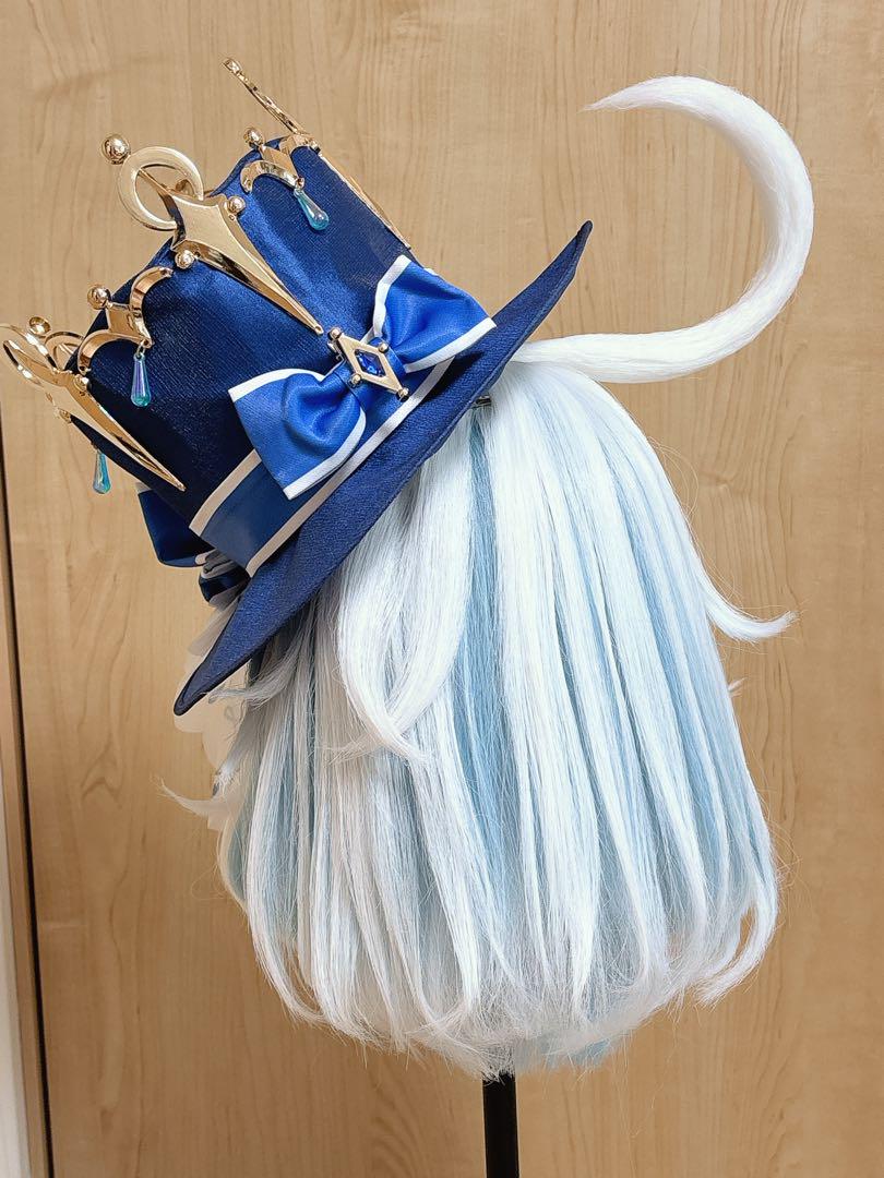 原神 フリーナ コスプレ ウィッグ セット済み 即納品