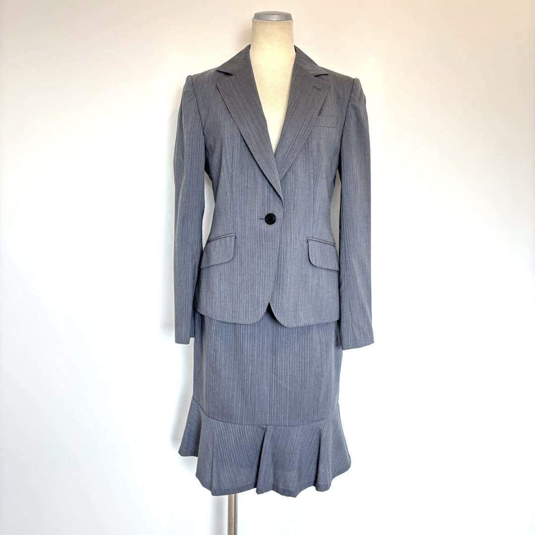 【美品】洋服の青山 nline by nozomi スーツ 3点セット シルク