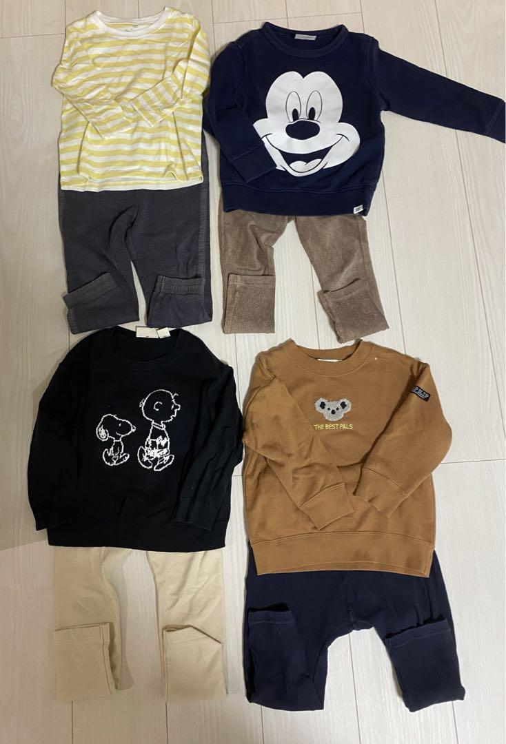 【49点】秋冬服　まとめ売り 90 95 100 男の子向け　ベビー　キッズ
