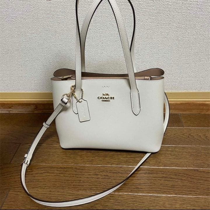 ☆新品・未使用☆COACH ハンドバッグ ショルダーバッグ ホワイト(大