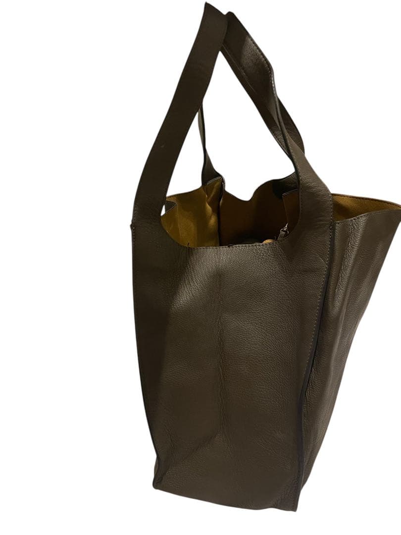 【美品】ステラマッカートニー トートバッグ モスグリーン レディース